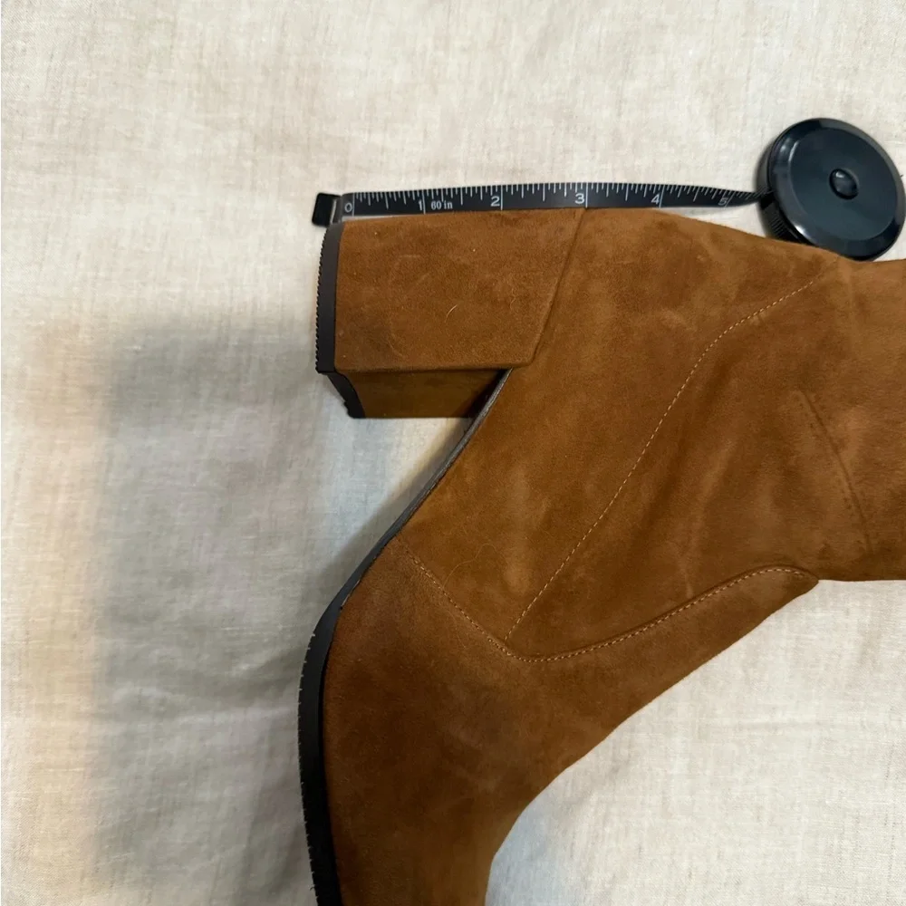 Stuart Weitzman  flareland suede Over-the-Knee Boots size 38 1/2 new w/out box